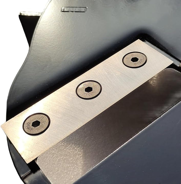 How to sharpen your EFCUT wood chipper blades?